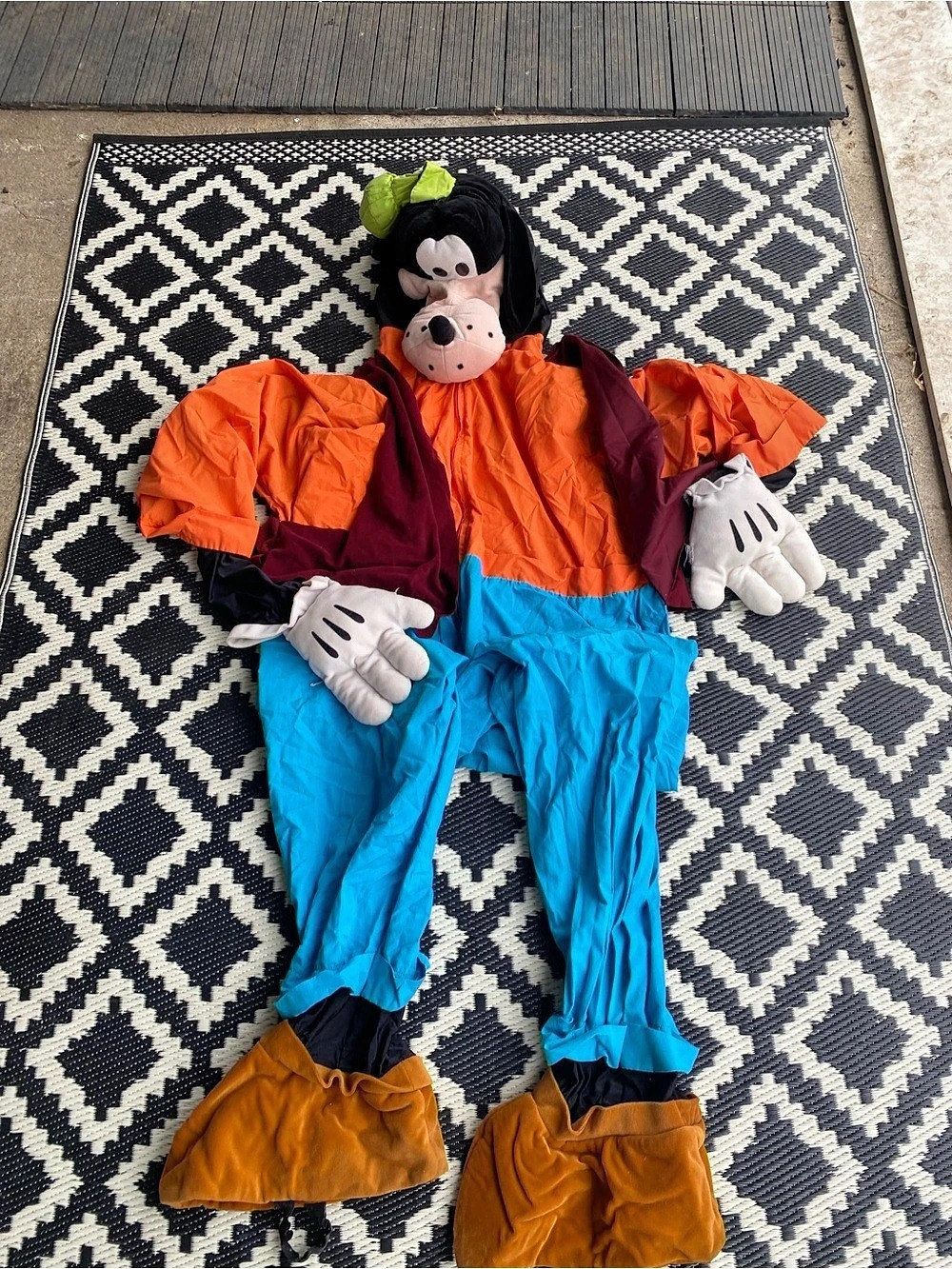 Disney Goofy and Daisy Duck Halloween Costume Bundle